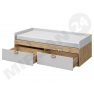 Posteľ s dvomi úložnými priestorm Niczi NI14